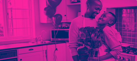 Nothing says Valentine's Day like Hallmark, roses and Reese's Hearts