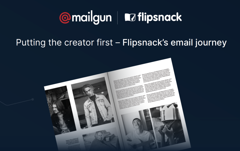 How Flipsnack improves its user experience by sending emails with Mailgun