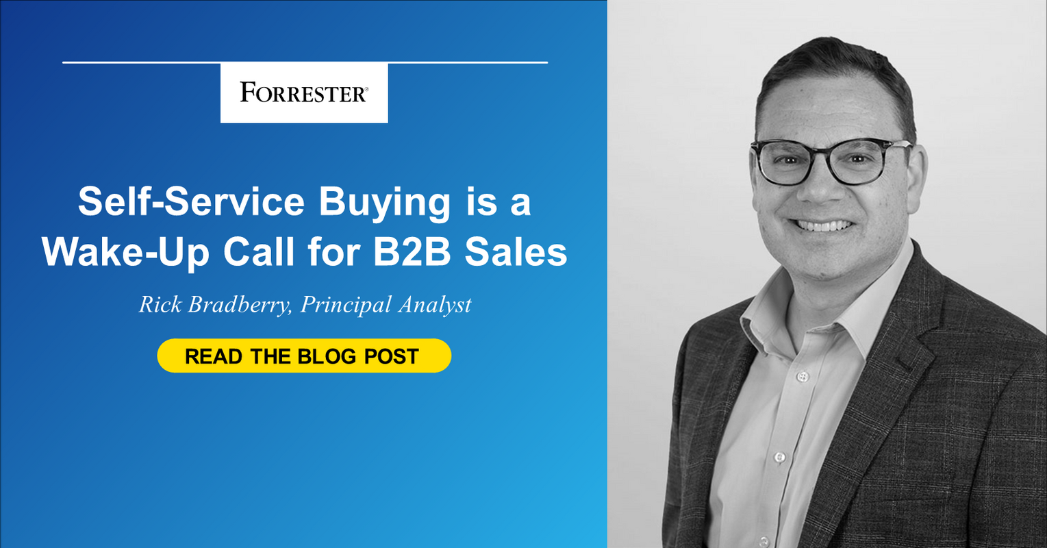 Self-Service Buying Is A Wake-Up Call For B2B Sales