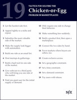 19 Tactics to Solve the Chicken-or-Egg Problem and Grow Your Marketplace
