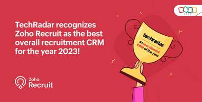 TechRadar ranks Zoho Recruit as 2023's best recruitment CRM