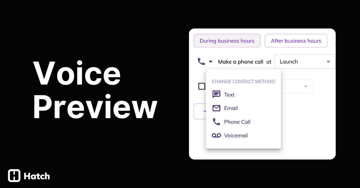 A Sneak Preview of Hatch Voice V1