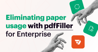 The Paperless Office Transition: How pdfFiller for Enterprise Eliminates Printing Costs for Your Business