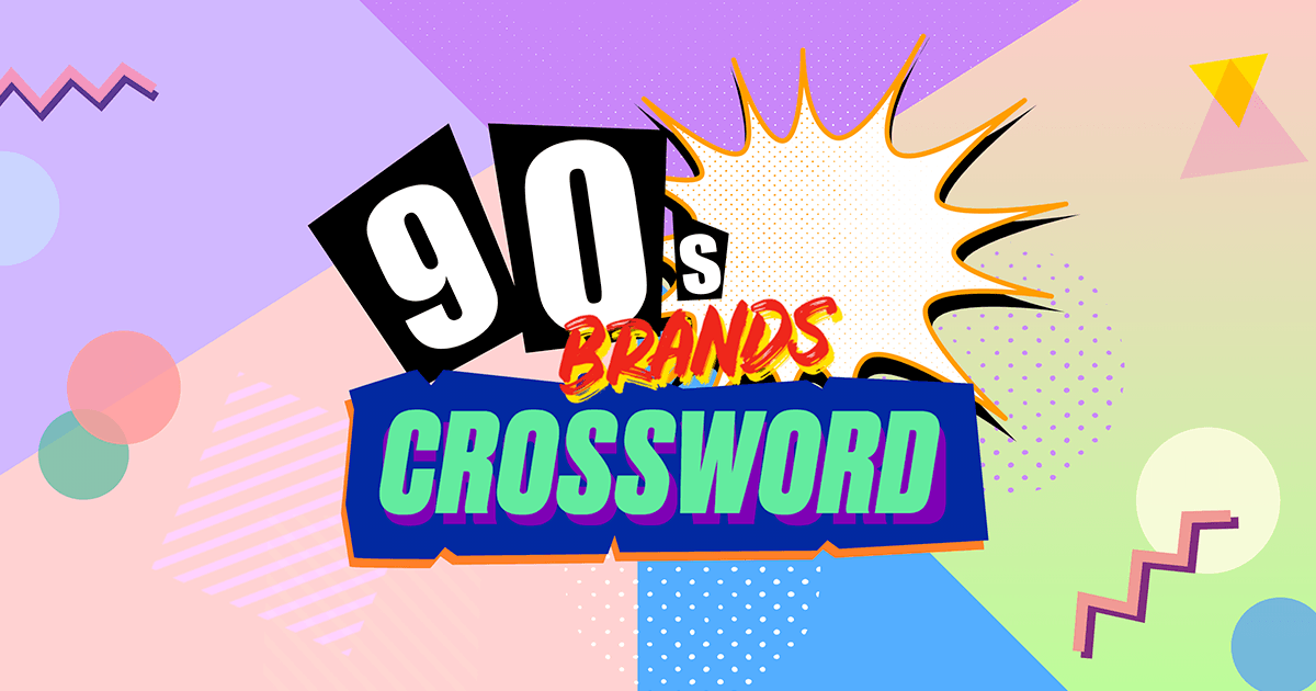 The Nostalgic '90s Brand & Marketing Crossword Puzzle - Ceros Inspire: Create, Share, Inspire