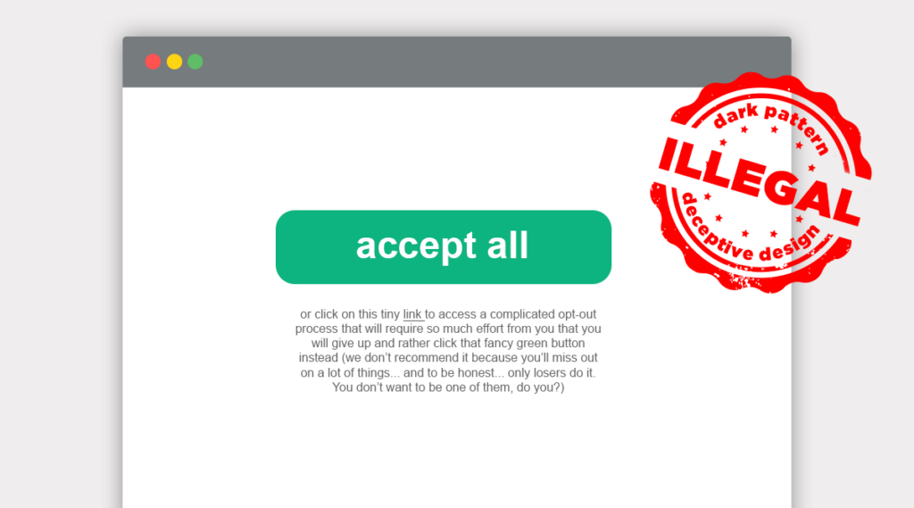 European Union Ruled: Shady Design Practices Are Illegal