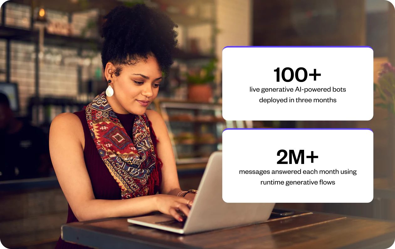 Leading Generative AI for businesses: Yellow.ai's journey to 100+ gen AI bots & millions of messages