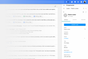 Copper is the first CRM to bring you a Google Inbox extension!