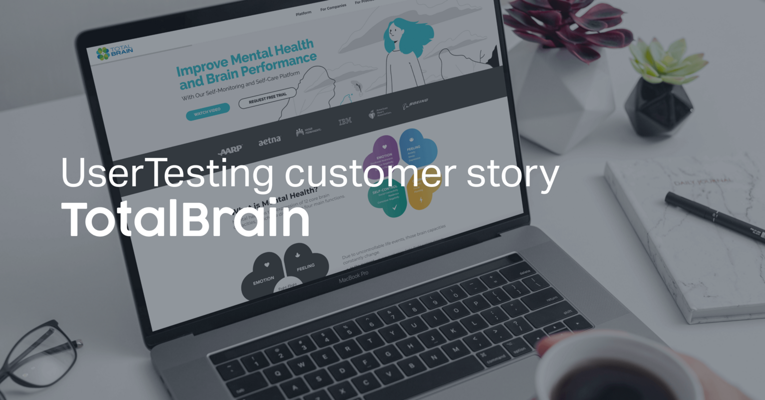 Total Brain + UserTesting