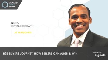 B2B Buyers' Journey: How Sellers can Align and Win 