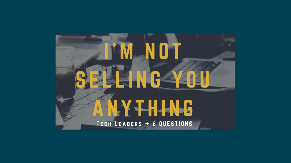 Podcast Episode - I'm Not Selling You Anything | Fluint.io