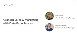 Aligning Sales & Marketing with Data Experiences