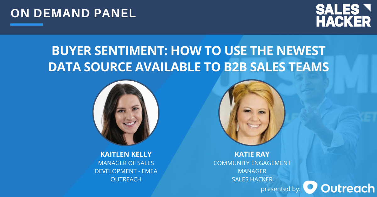 Buyer Sentiment: How to use the Newest Data Source Available to B2B Sales Teams