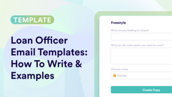 Loan Officer Email Templates: How To Write & Examples