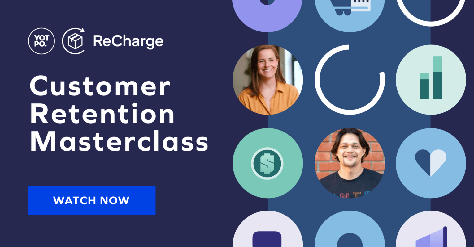 CRM Yotpo + Recharge webinar