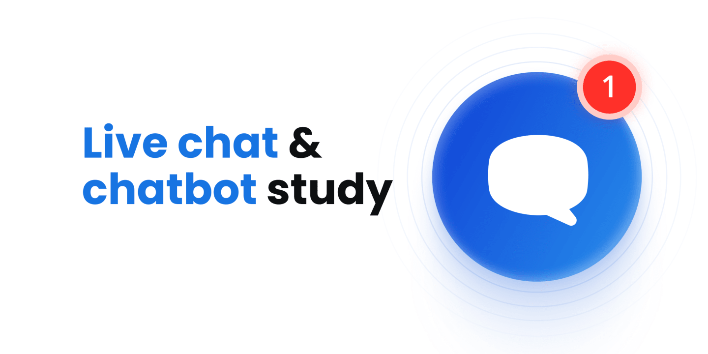 Live chat and chatbot study: Analysing 5 billion website visits