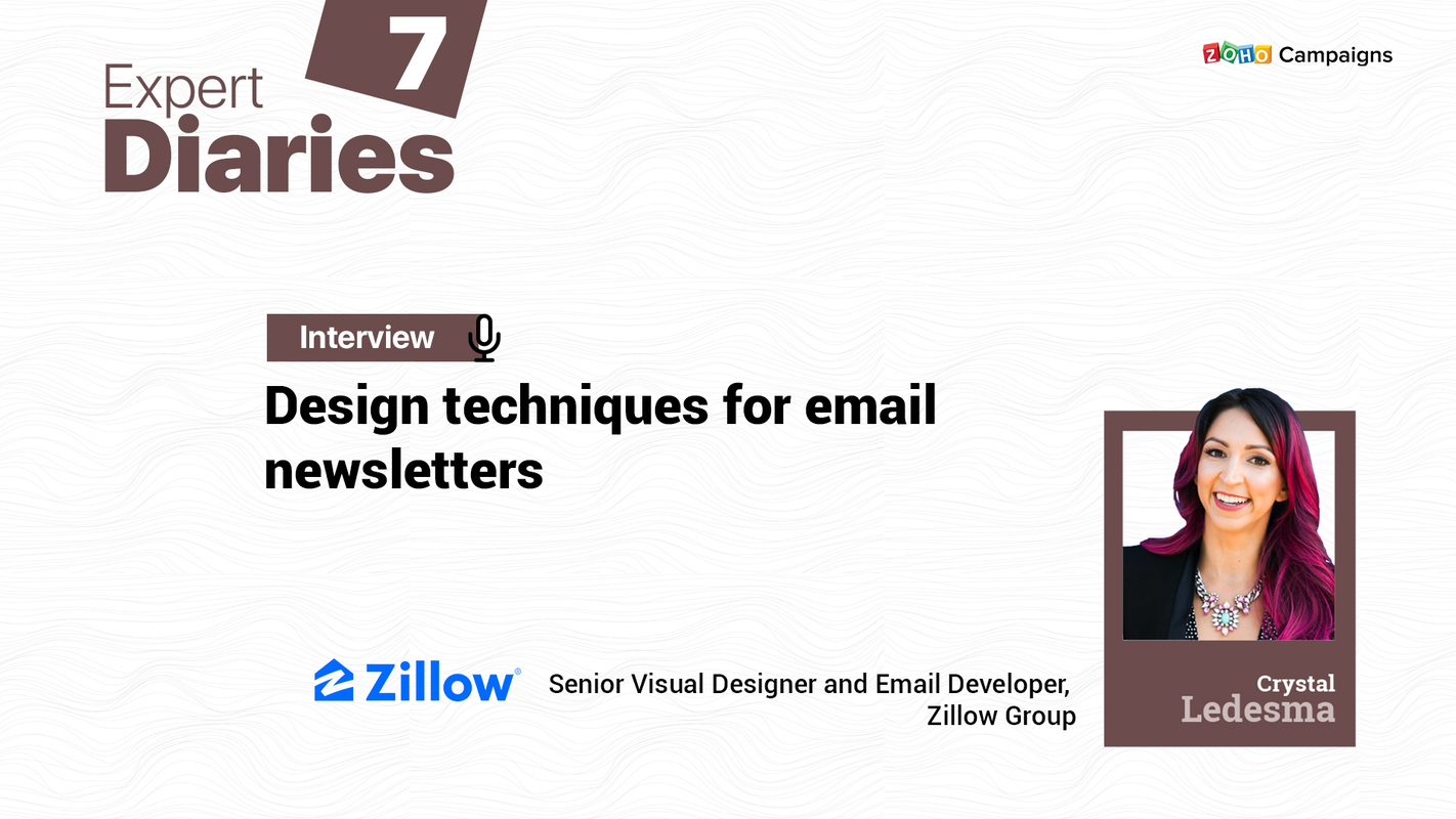 Design techniques for email newsletters - Zoho Blog