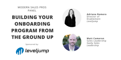 Building your Onboarding Program from the Ground Up