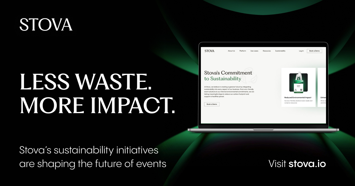 Smarter Badging, Lighter Footprint: How Stova is Helping Events Go Green