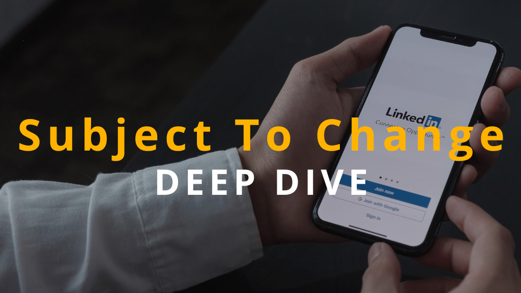 5 Reasons To Go All In On LinkedIn #STCDeepDive