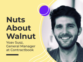 Nuts About Walnut: Yoav Susz, General Manager at Contractbook