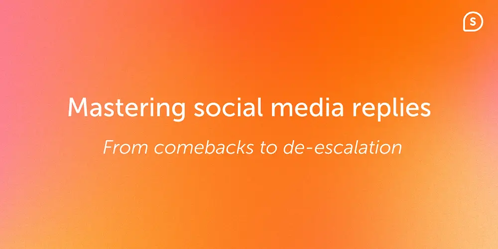 How to Nail Social Media Replies as a Brand