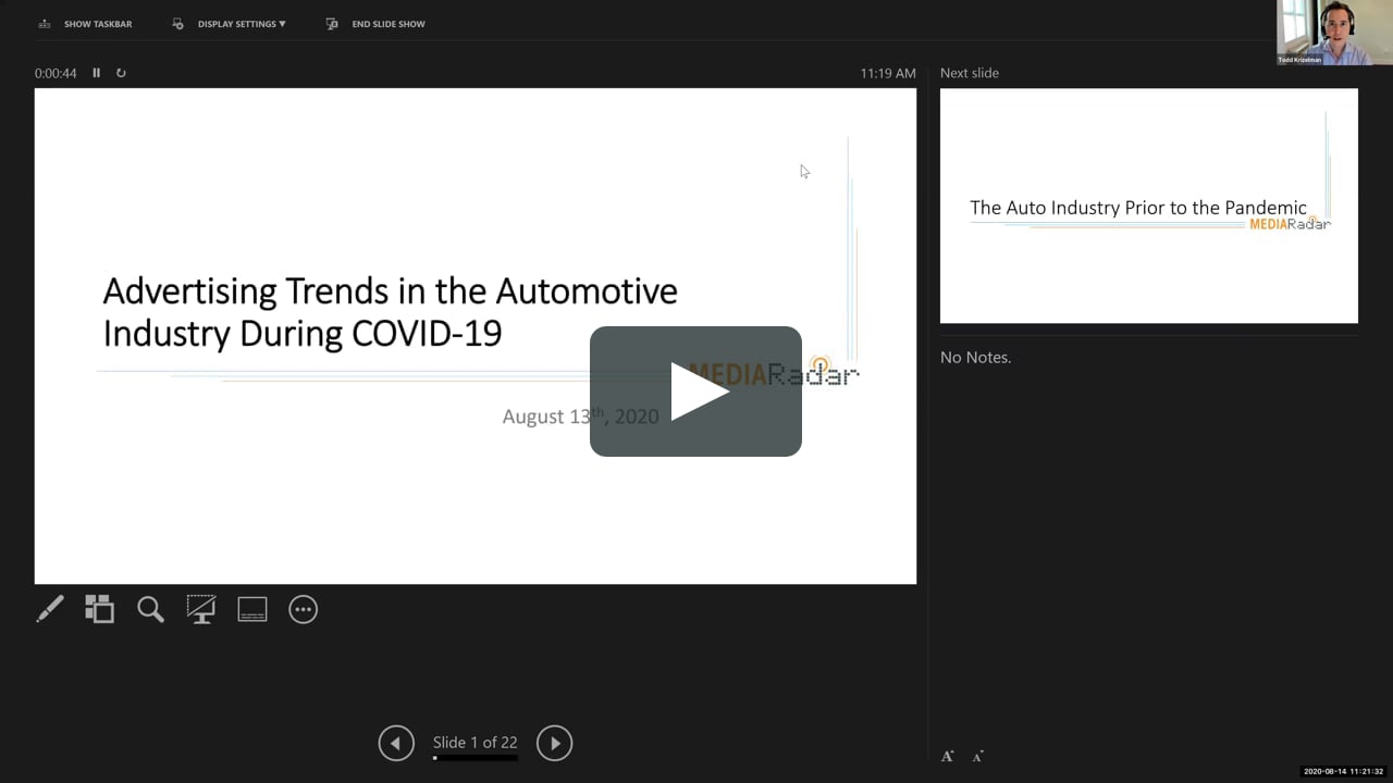 Webinar - Tea With Todd - An Insider's Look at Automotive Advertising During the Pandemic