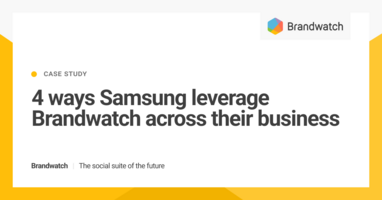 Brandwatch Case Study: Samsung