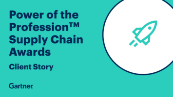 Gartner Power of the Profession™ Supply Chain Awards
