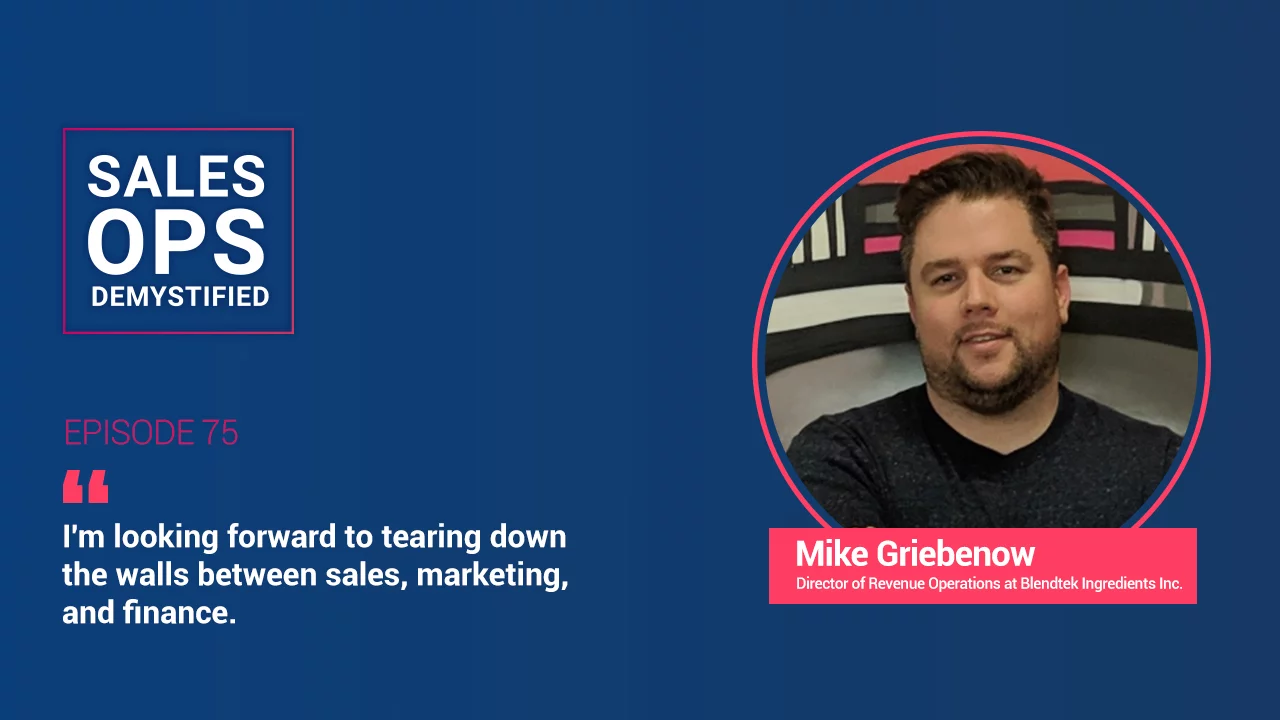 Director Of Revenue Operations: Mike Griebenow of Blendtek Ingredients