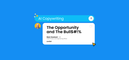 AI copywriting: The opportunity and the bull$#!%