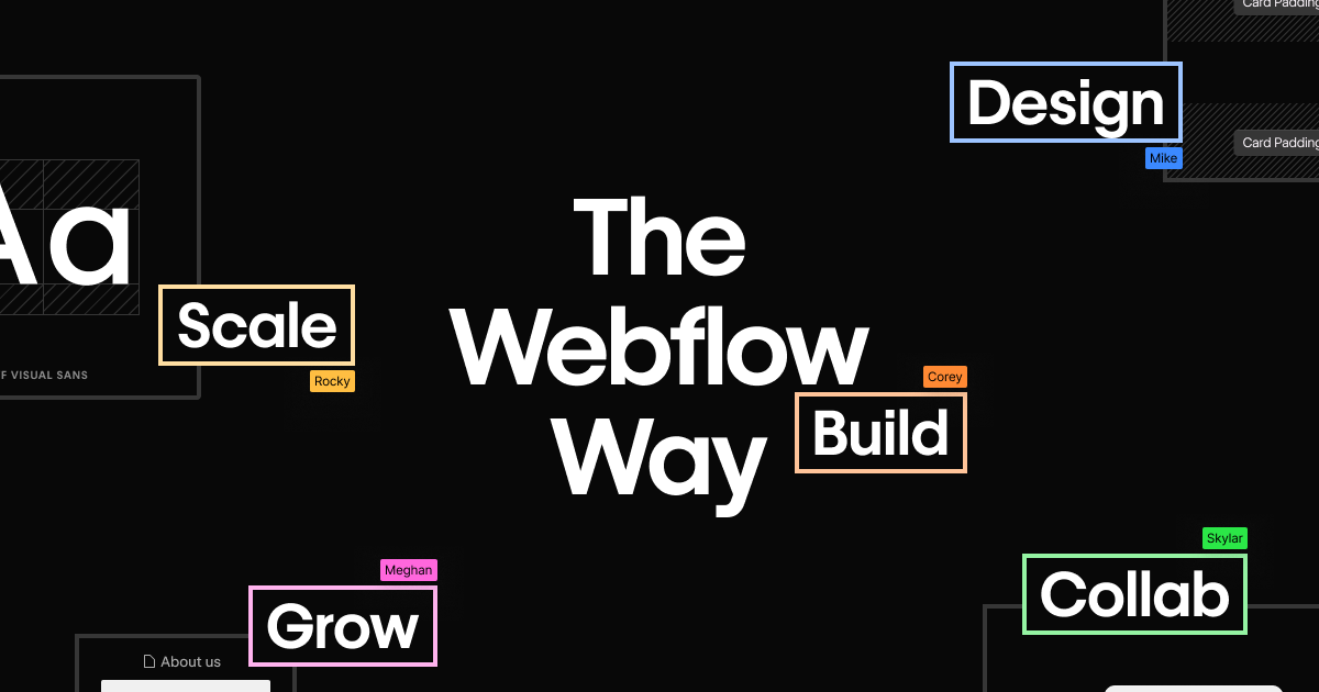 Introducing The Webflow Way: Best practices to help you build with confidence | Webflow Blog