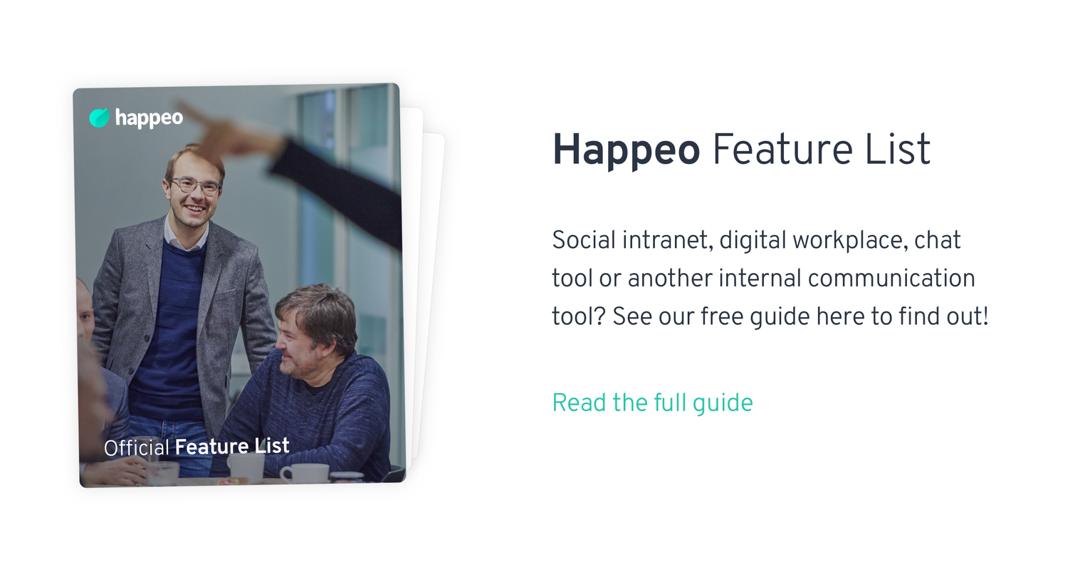 The intranet software that your people will love to use