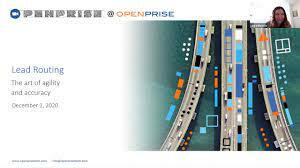 Openprise @ Openprise Master Class #4 - Lead routing: the art of agility and accuracy