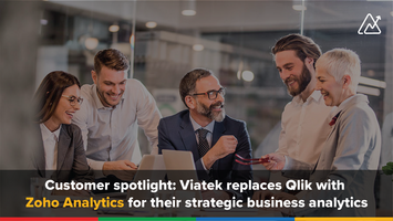 Viatek replaces Qlik with Zoho Analytics for their business analytics