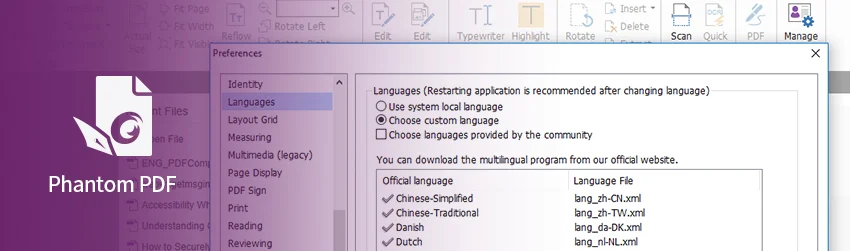 How to change the Foxit PhantomPDF interface language - Foxit PDF Blog