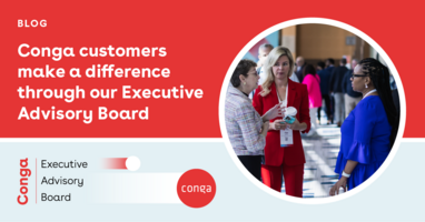 Conga customers make a difference through our Executive Advisory Board
