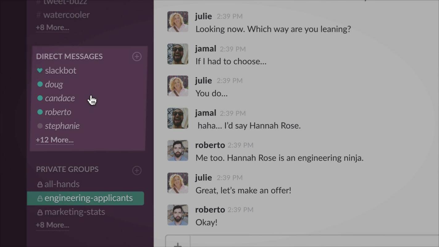Product overview video from Slack