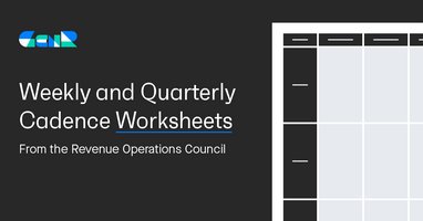 RevOps Worksheets to Fine-Tune Your Cadence