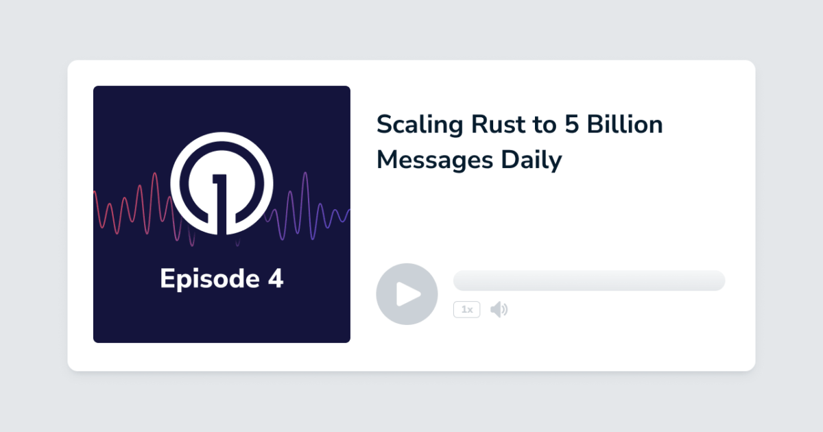 Scaling Rust to 5 Billion Messages Daily
