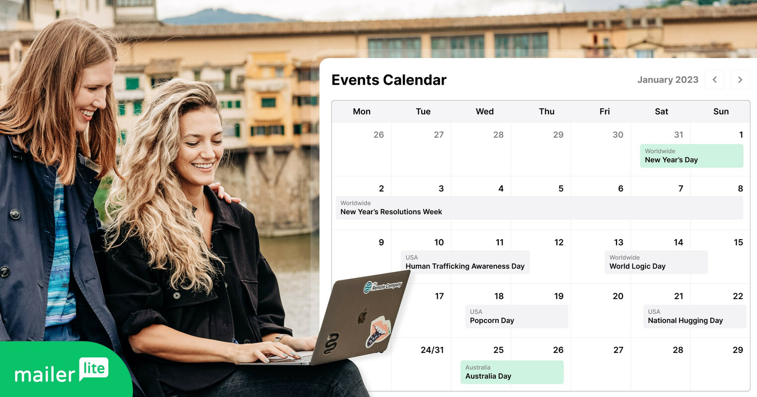 65 special events in 2023 to inspire your January newsletter ideas