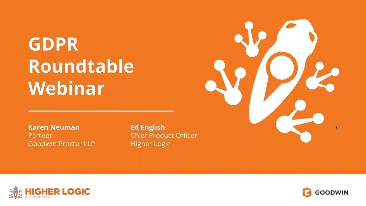 GDPR Roundtable Webinar