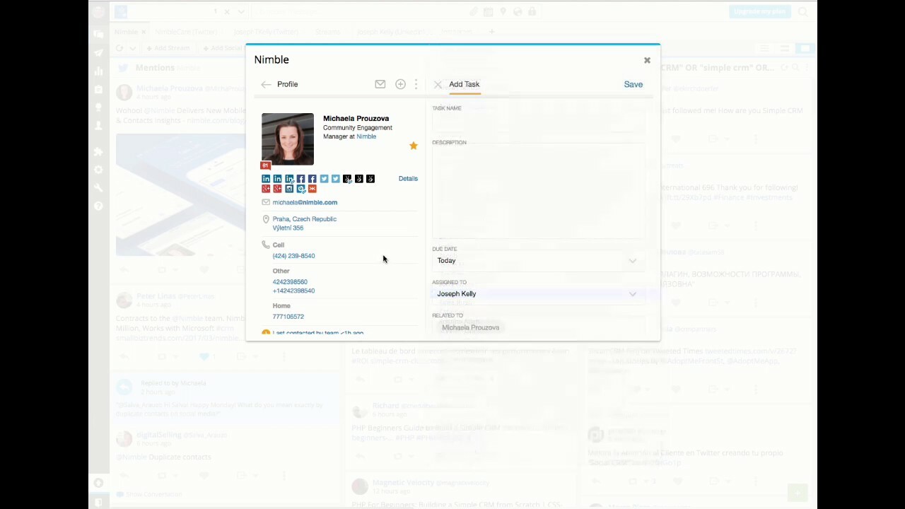 Nimble App for Hootsuite Overview