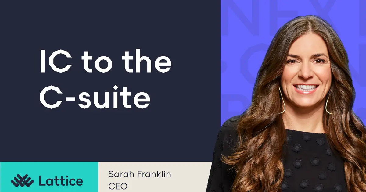 Meet the Next Gen Builder: Sarah Franklin, Lattice CEO