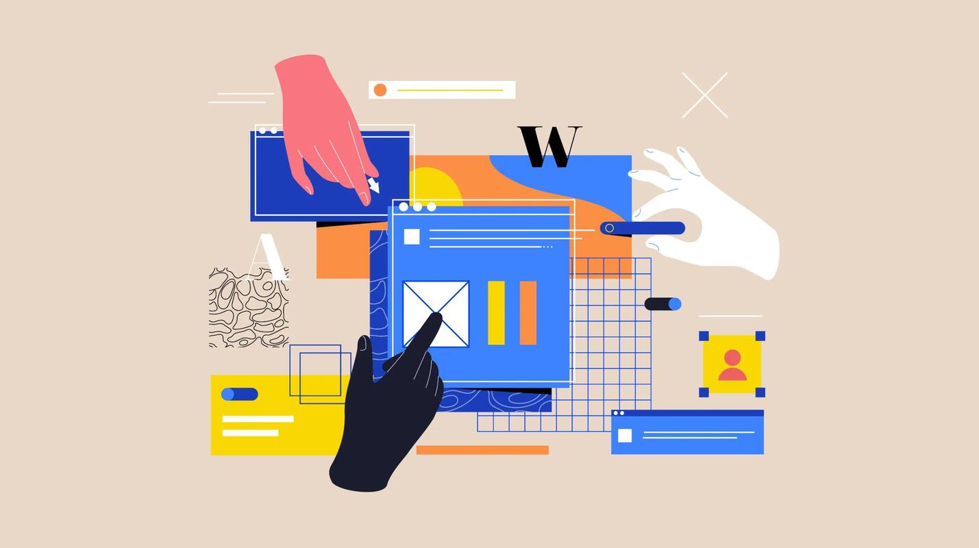 Combination mark logo: Combine letters and symbols in logo design