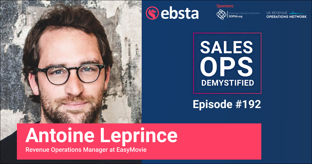 Accelerate Sales and Rev Ops via Video Platform With Antoine Leprince