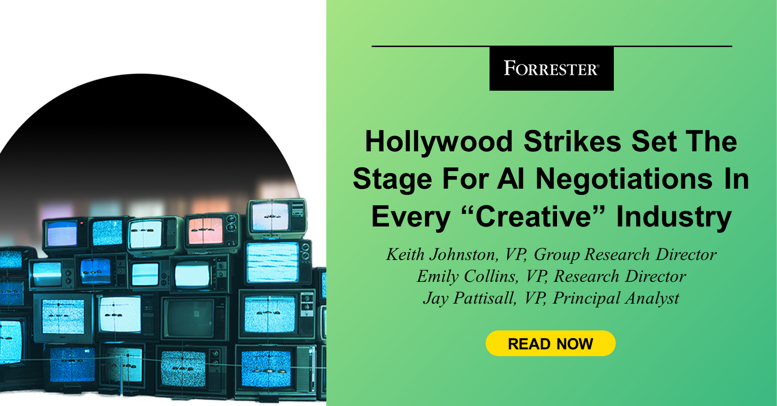 Hollywood Strikes Sparking AI Negotiations In Every Creative Industry