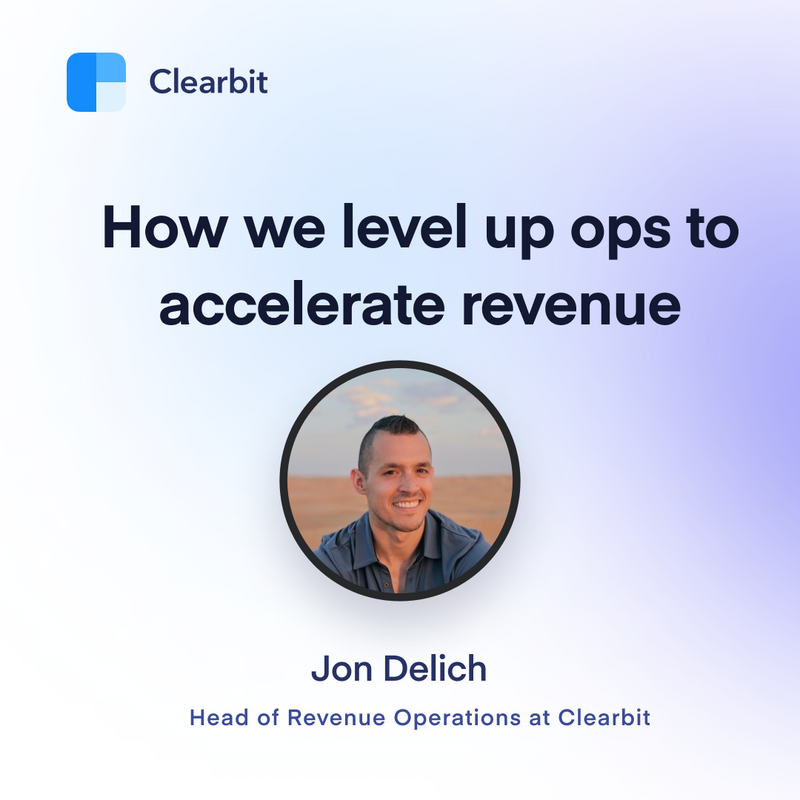 How we level up operations to accelerate revenue