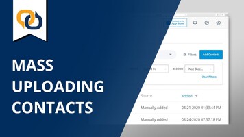 Mass Uploading Contacts