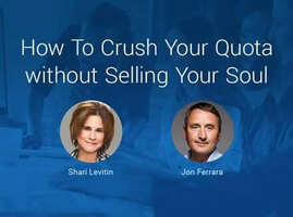 How to Crush Your Quota Without Selling Your Soul