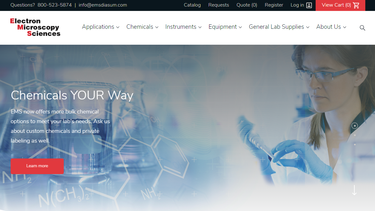 Electron Microscopy Sciences: Generating non-brand organic traffic to drive net new sales